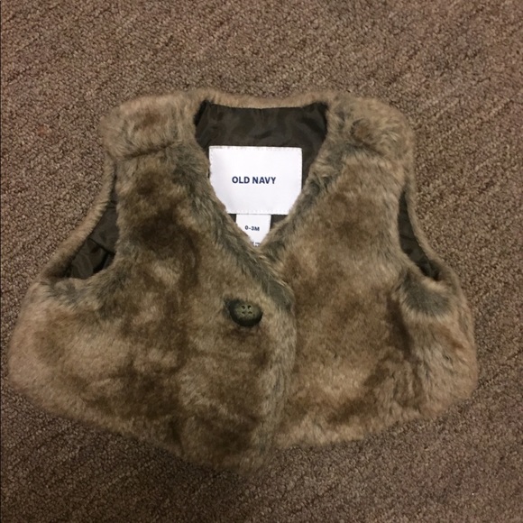 Old navy jean jacket 0/3 old navy faux vest 0-3 - Picture 1 of 2